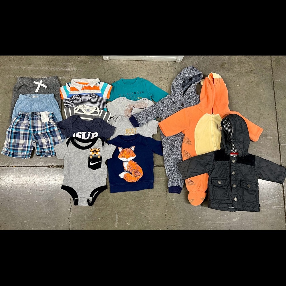 Baby Boy 0-3months Clothes Lot